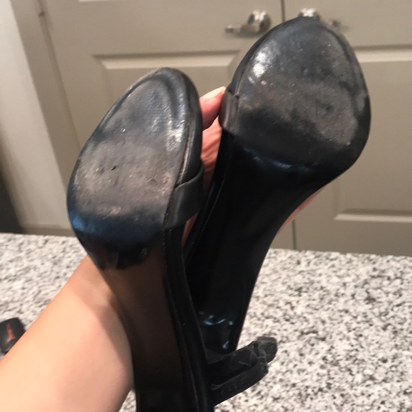 Black Steve Madden heels - Picture 6 of 7